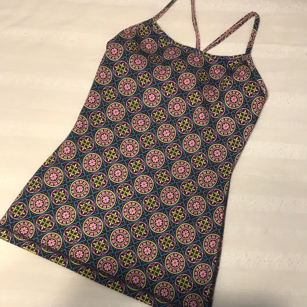 Girls Ivivva by Lululemon Pink Sport Tank